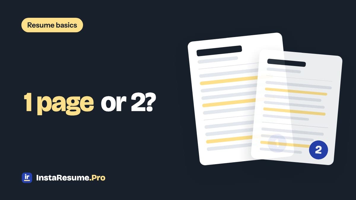 How Many Pages Should a Resume Be in 2026?
