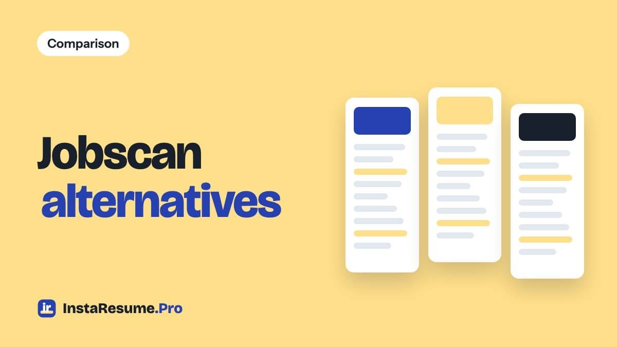 Top Jobscan Alternatives for ATS Resume Optimization (2026 Guide)