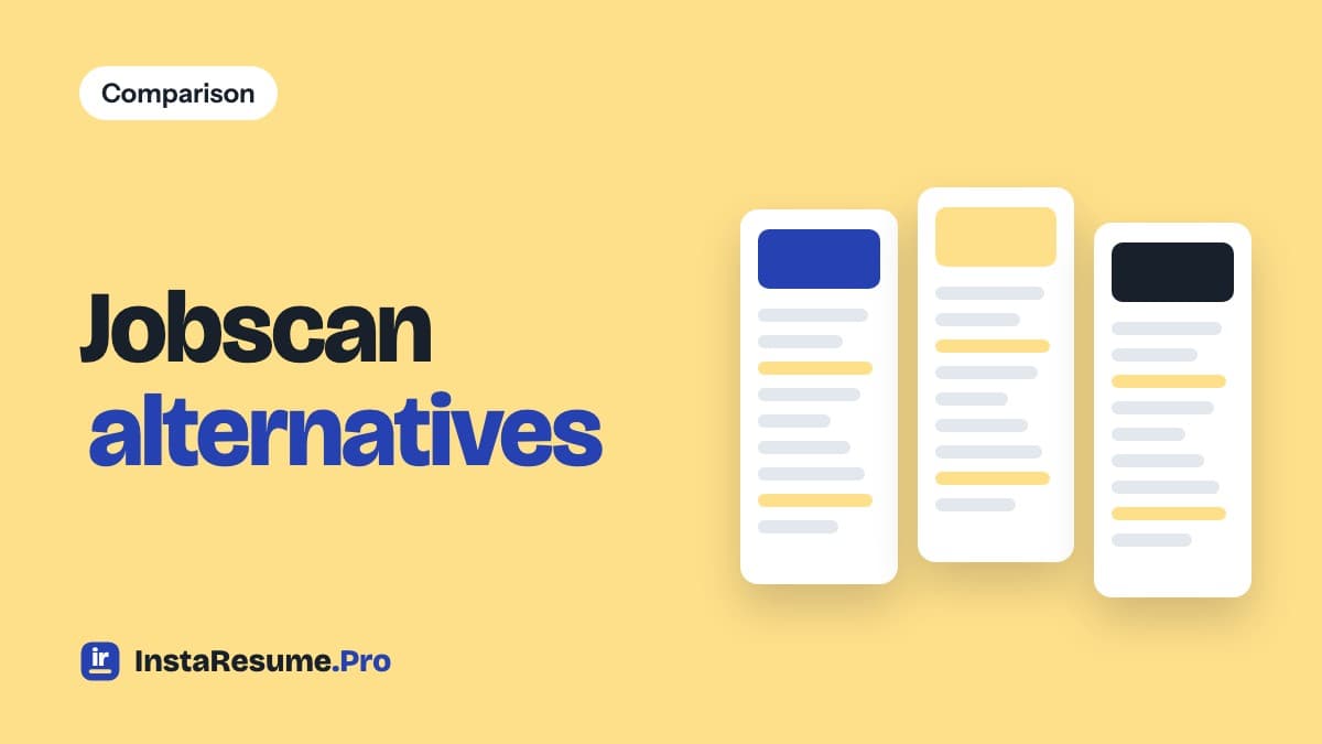 Top Jobscan Alternatives for ATS Resume Optimization (2026 Guide)